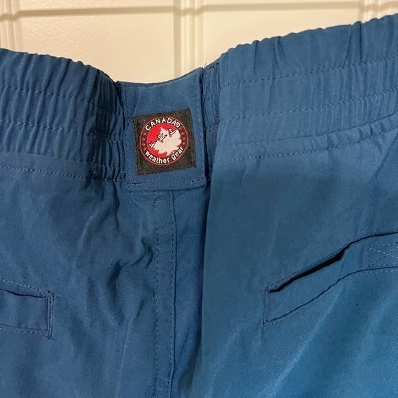Canada Weathergear Shorts Hybrid Quick Dry Athletic Blue Medium - Picture 6 of 11